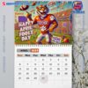 Clemson Tigers Wall Hanging Calendar 2025-y a2pBxr7