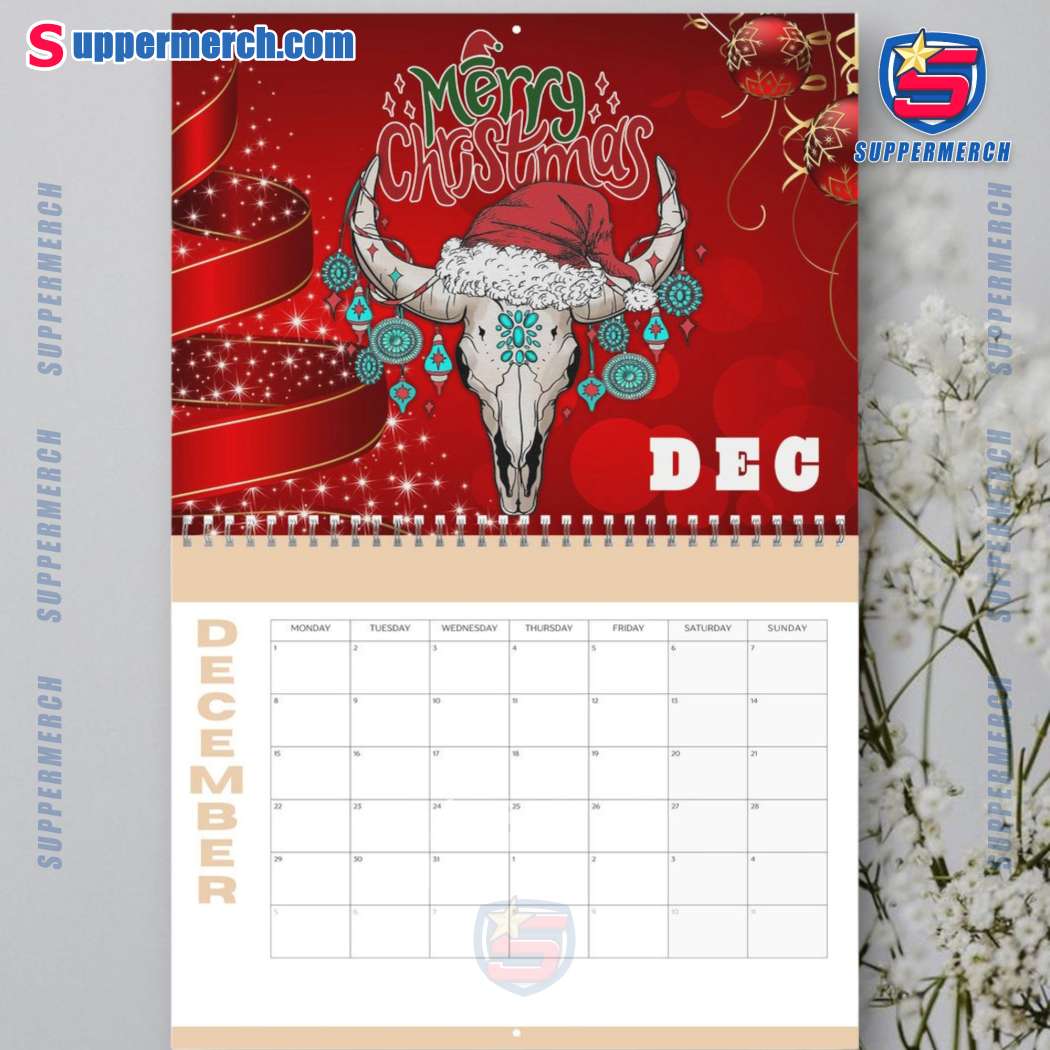 Cody Johnson Wall Hanging Calendar 2025-b reSINgC