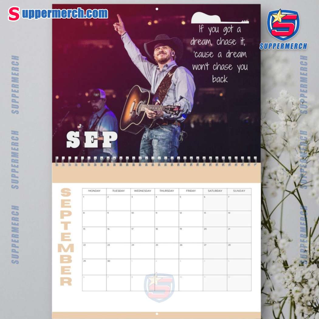 Cody Johnson Wall Hanging Calendar 2025-y ZknCLta