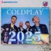 Coldplay Wall Hanging Calendar 2025-a EDowWJP