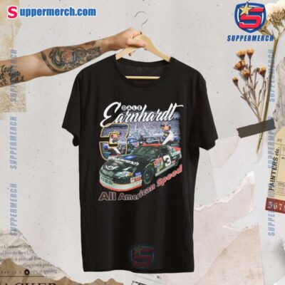 Dale Earnhardt All American Speed Graphic Unisex Daily Wear T-shirt-a yY3DqS9