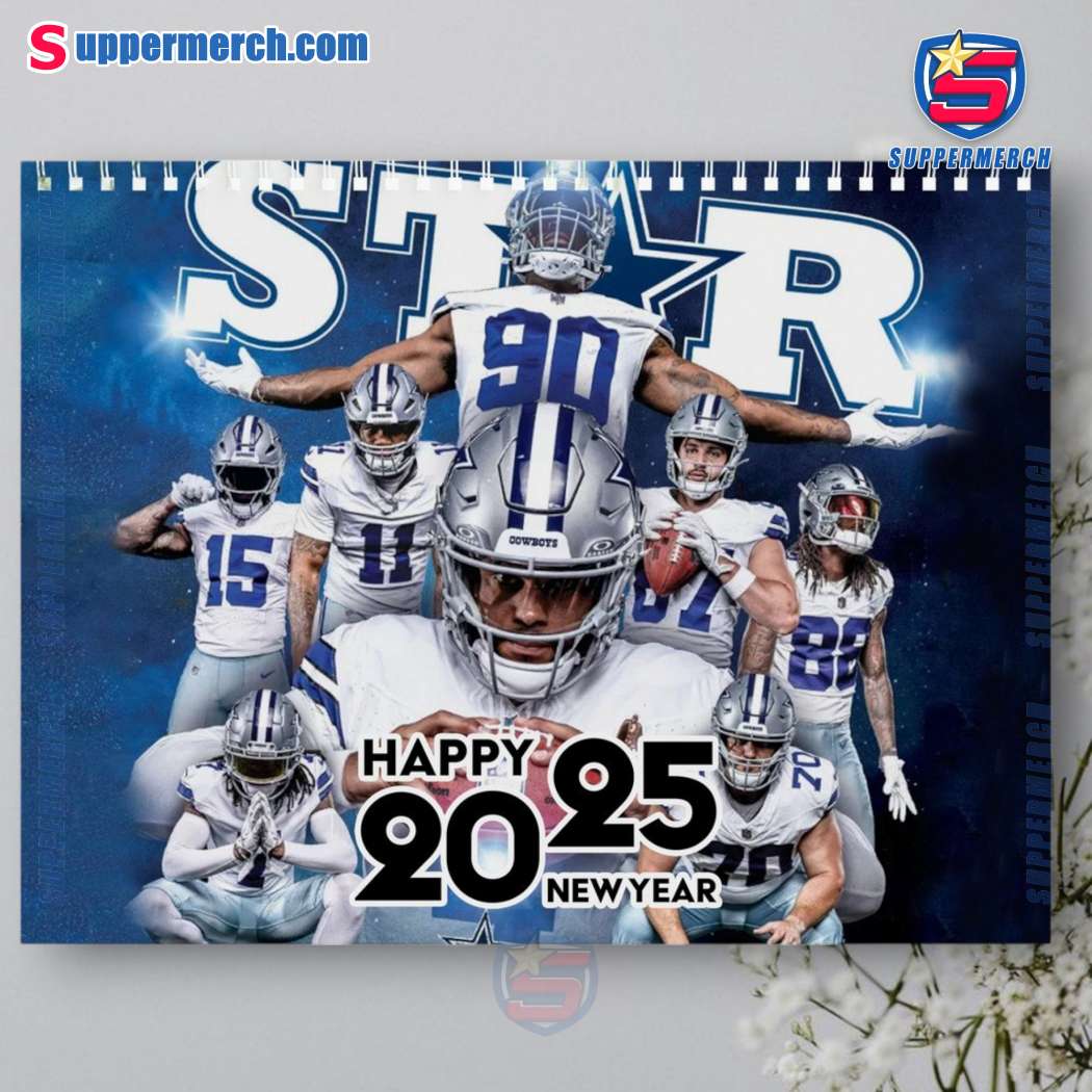 Dallas Cowboys Wall Hanging Calendar 2025-a Cet7kHf