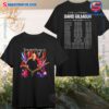 David Gilmour Pink Floyd Band Luck And Strange 2024 Tour Double-sided T-shirt 6BEAhXC