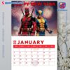 Deadpool And Wolverine Wall Hanging Calendar 2025-b s2L4mXF