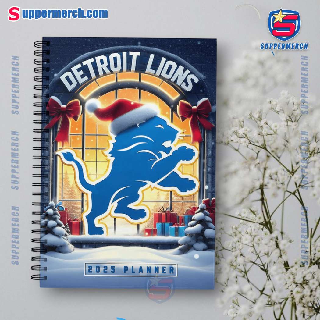 Detroit Lions 2025 Daily Planner-a lowFdKZ