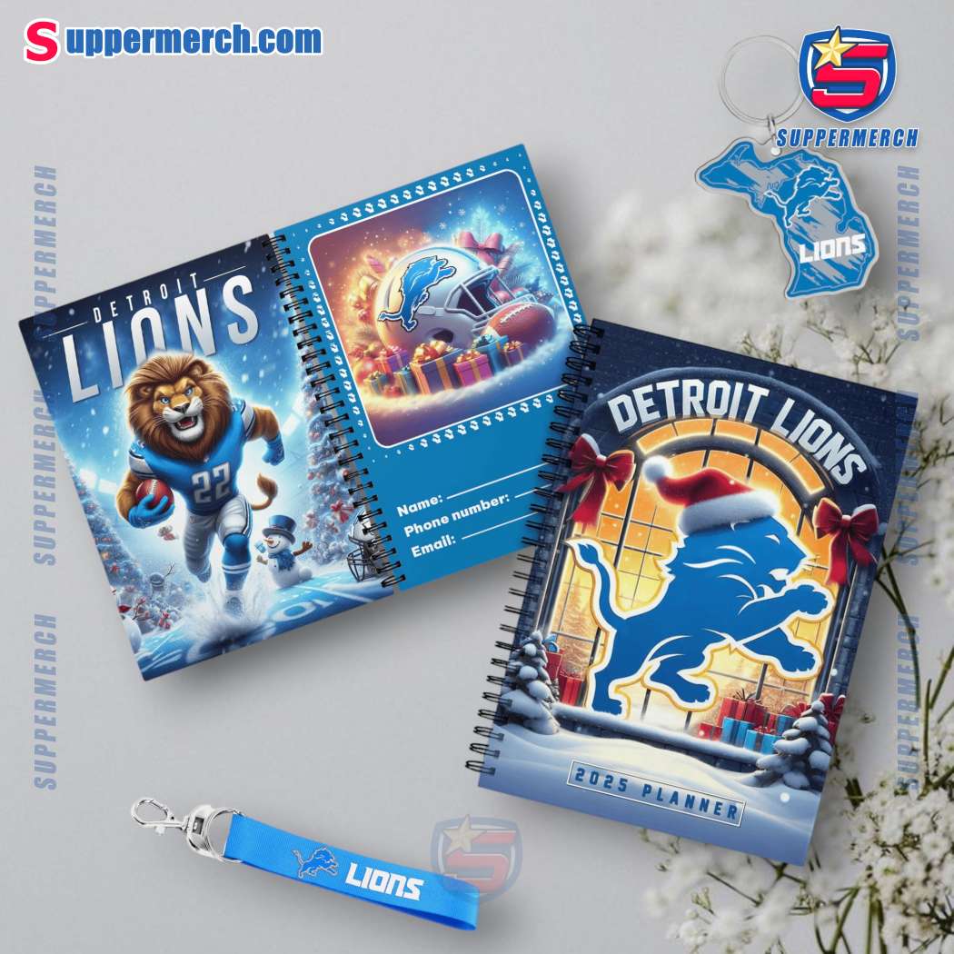 Detroit Lions 2025 Daily Planner UFYB0mv