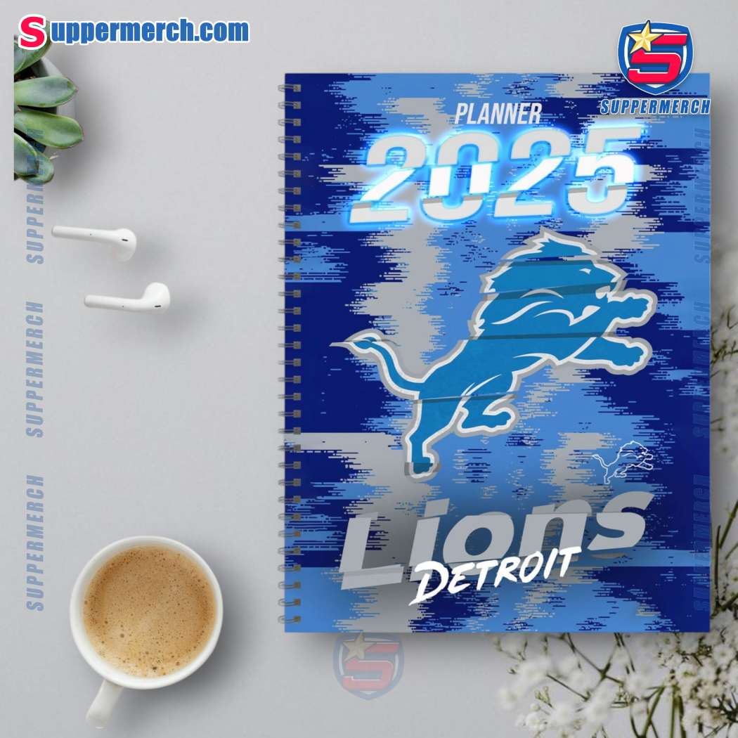 Detroit Lions Defend The Den 2025 Daily Planner e8WzhTQ