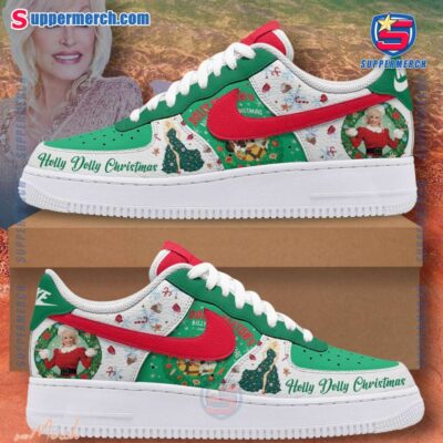 Dolly Parton Holly Dolly Christmas Holiday Air Force Shoes XhQkr3y