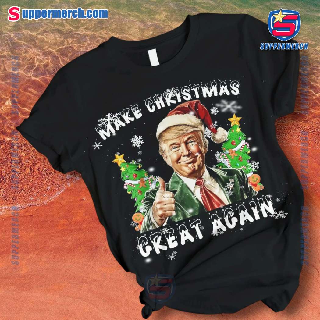 Donald Trump Make Christmas Great Again Pajamas Set-b vfLCwdW