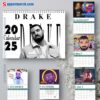 Drake Wall Hanging Calendar 2025 TGic9aU