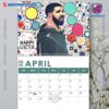 Drake Wall Hanging Calendar 2025-y 80t1XvR