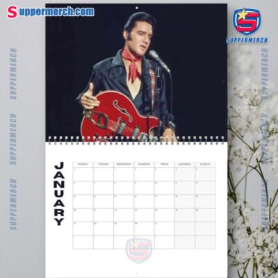 Elvis Presley Wall Hanging Calendar 2025-a nLVoFGj
