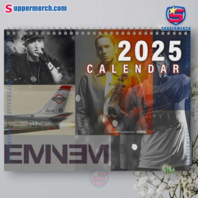 Eminem Music Wall Hanging Calendar 2025-a Wi1ToxN