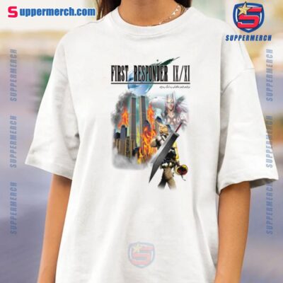 First Responder IXXI 911 Final Fantasy T-shirt-a SJ3XTV8