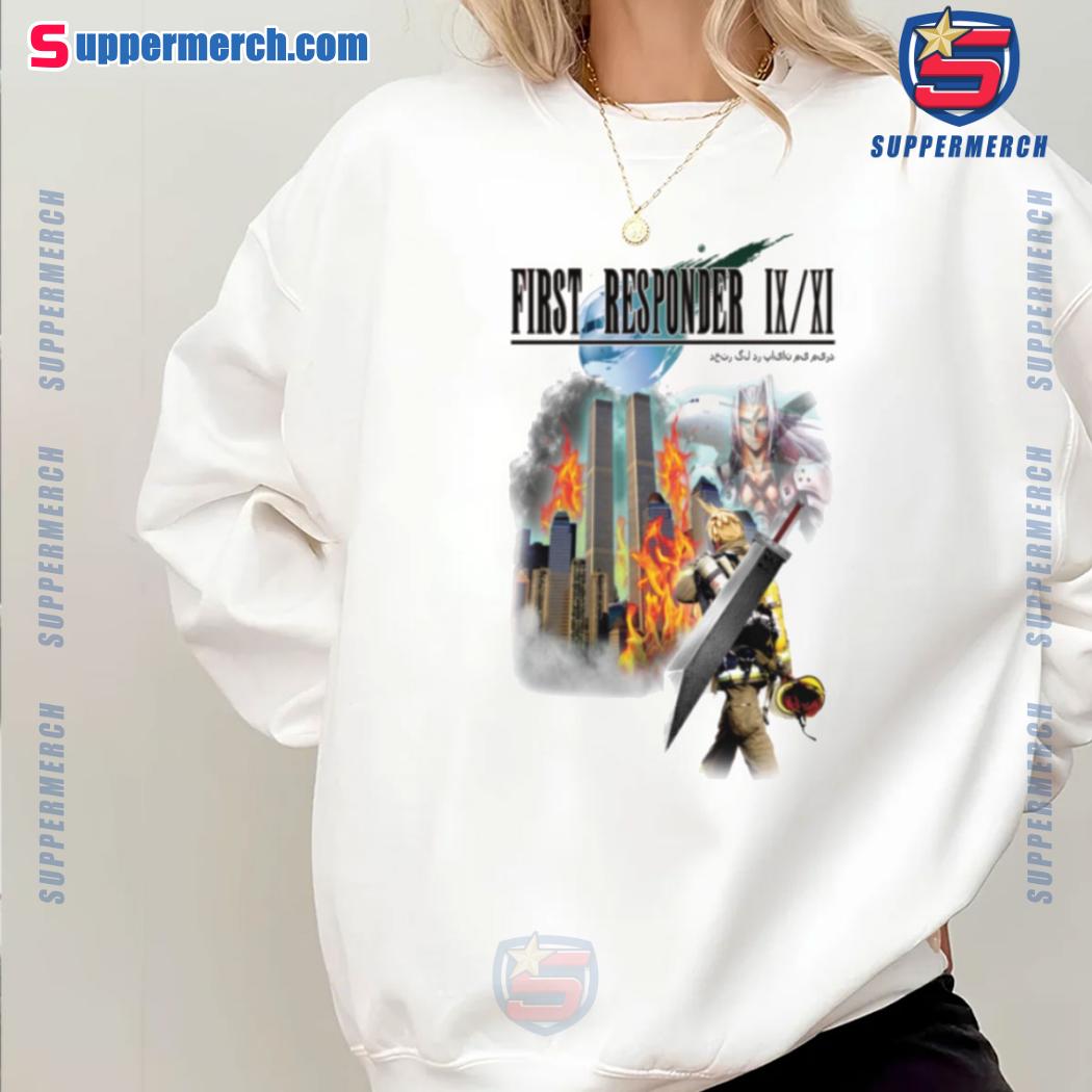 First Responder IXXI 911 Final Fantasy T-shirt-c NgZLkYK