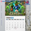 Florida Gators Wall Hanging Calendar 2025-x xf29u4q