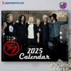 Foo Fighters Music Wall Hanging Calendar 2025-a uARC29D