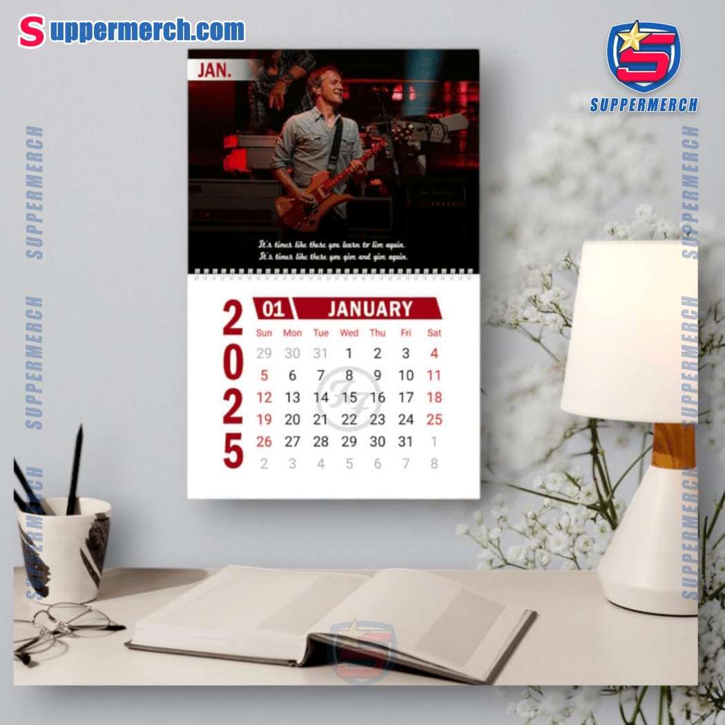 Foo Fighters Music Wall Hanging Calendar 2025-b HWgpheJ