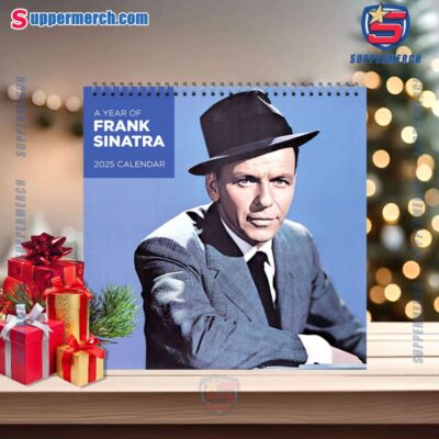 Frank Sinatra Singer And Actor Wall Hanging Calendar 2025-a hzimFY3