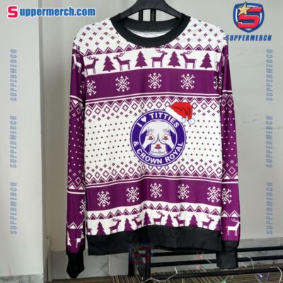 Funny Cheer I Love Titties And Crown Royal Christmas Sweater-a VyQrRZU