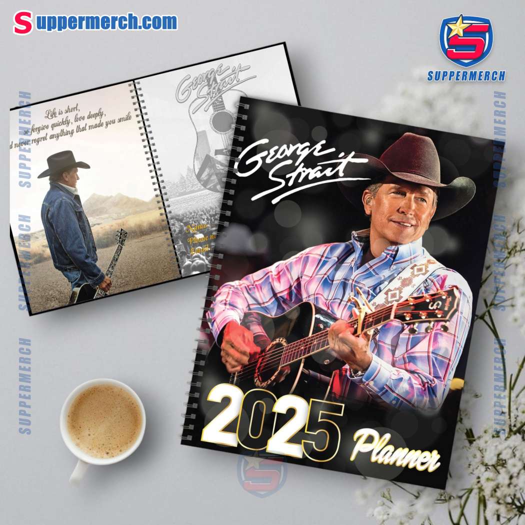 George Strait 2025 Daily Planner 9hGEkfZ