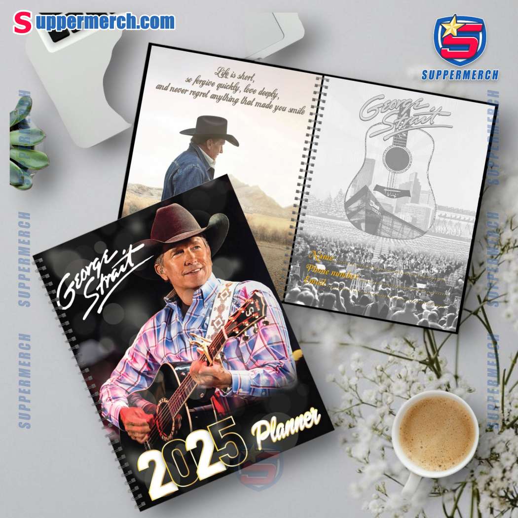 George Strait 2025 Daily Planner-c t8v14Sx