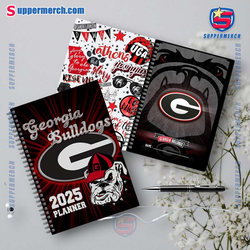 Georgia Bulldogs 2025 Daily Planner 4wHRd05