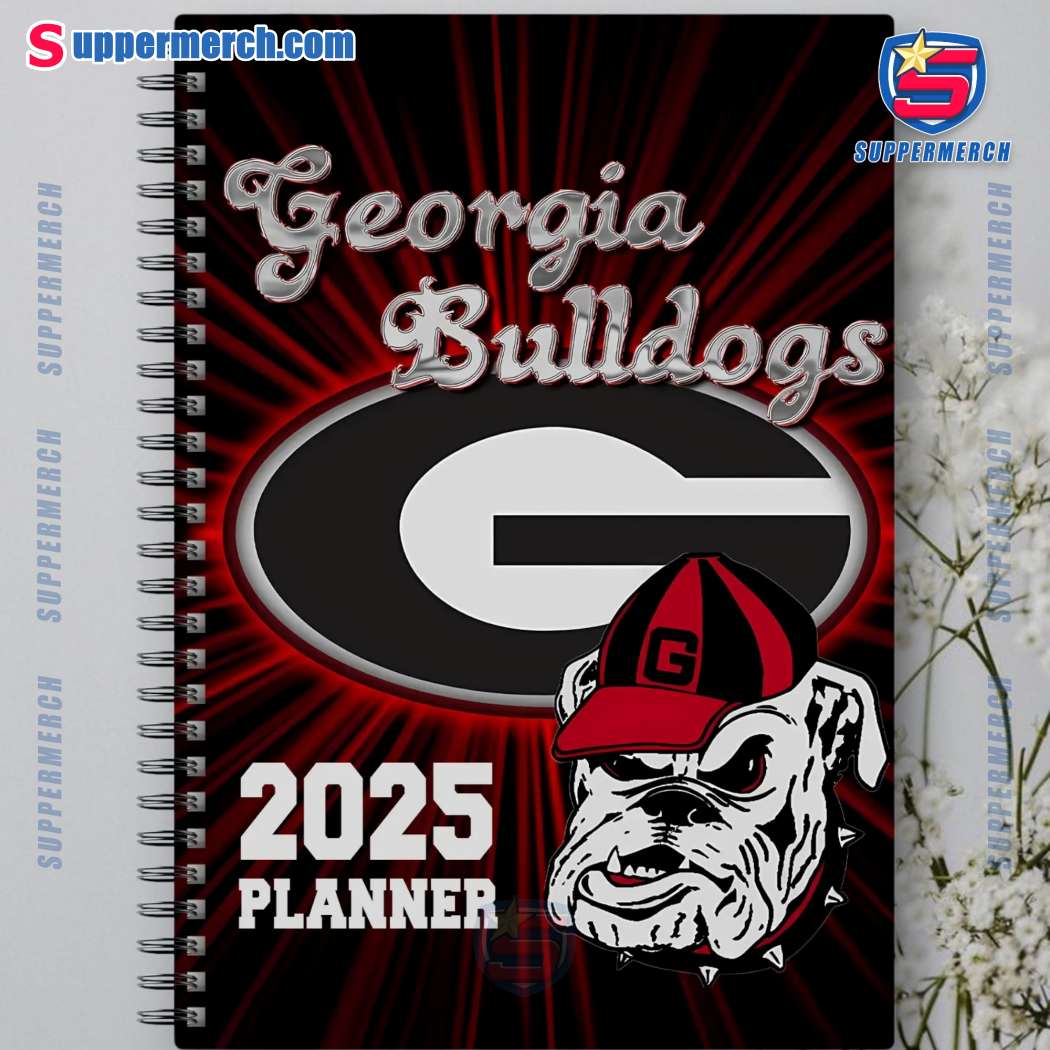 Georgia Bulldogs 2025 Daily Planner-a w9lI8o1
