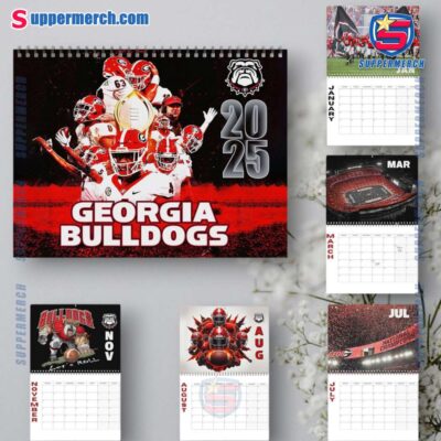 Georgia Bulldogs Wall Hanging Calendar 2025 CS4OREc
