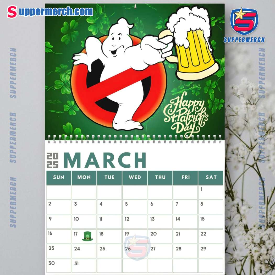 Ghostbusters Wall Hanging Calendar 2025-x Ta4zdG0