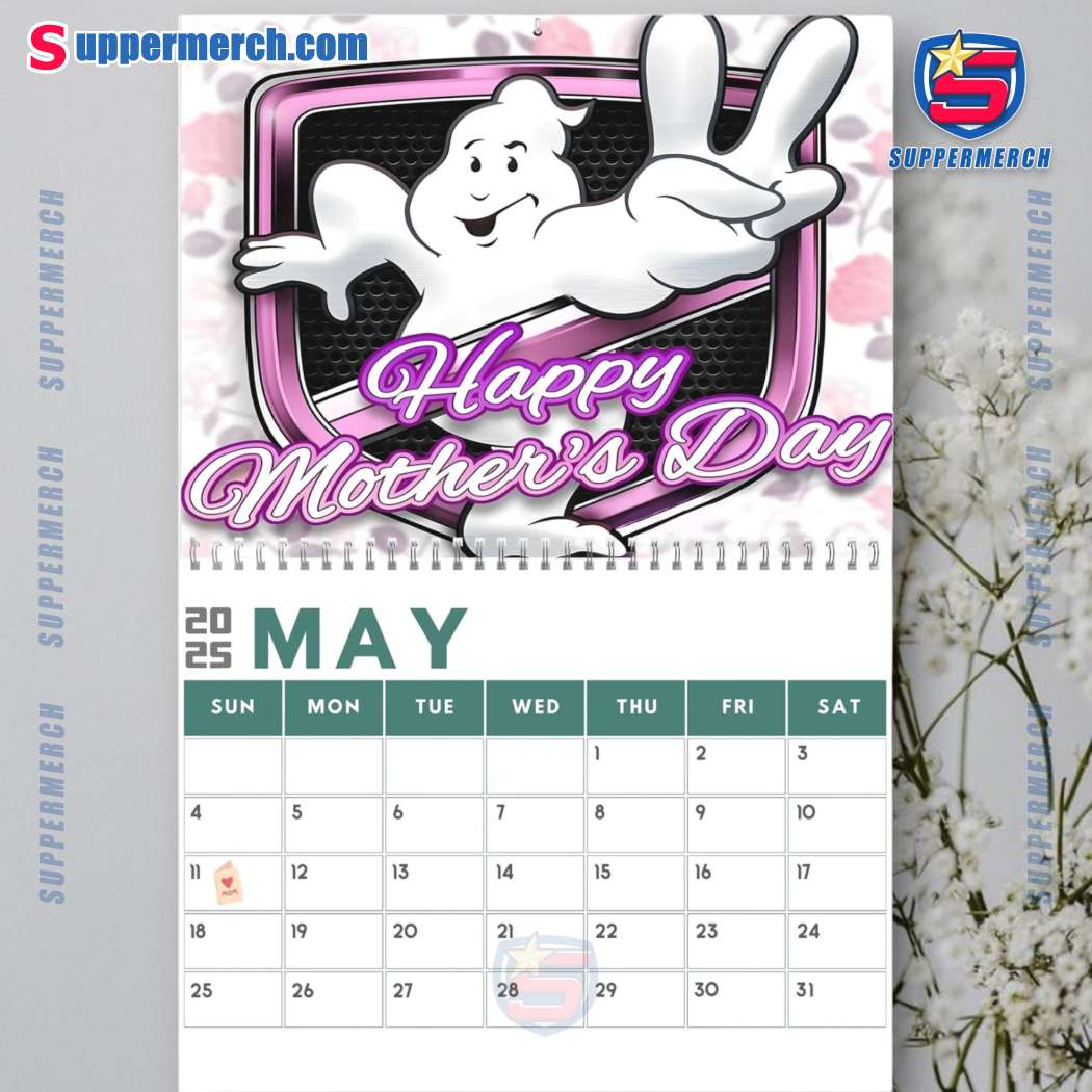 Ghostbusters Wall Hanging Calendar 2025-z UwCYVtH
