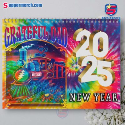 Grateful Dead Wall Hanging Calendar 2025-a iM6QdTY
