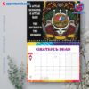 Grateful Dead Wall Hanging Calendar 2025-z 0fDy964