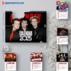 Green Day Music Wall Hanging Calendar 2025 JEGC6S5