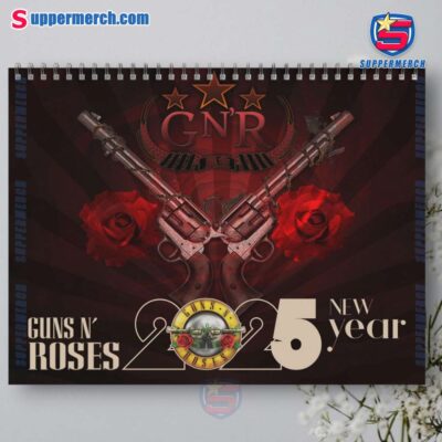 Guns N' Roses Wall Hanging Calendar 2025 iYBrbyJ