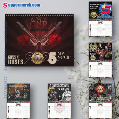 Guns N' Roses Wall Hanging Calendar 2025-a uLO1ypz