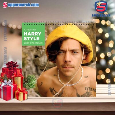 Harry Styles Singer Wall Hanging Calendar 2025-a pNVsofy