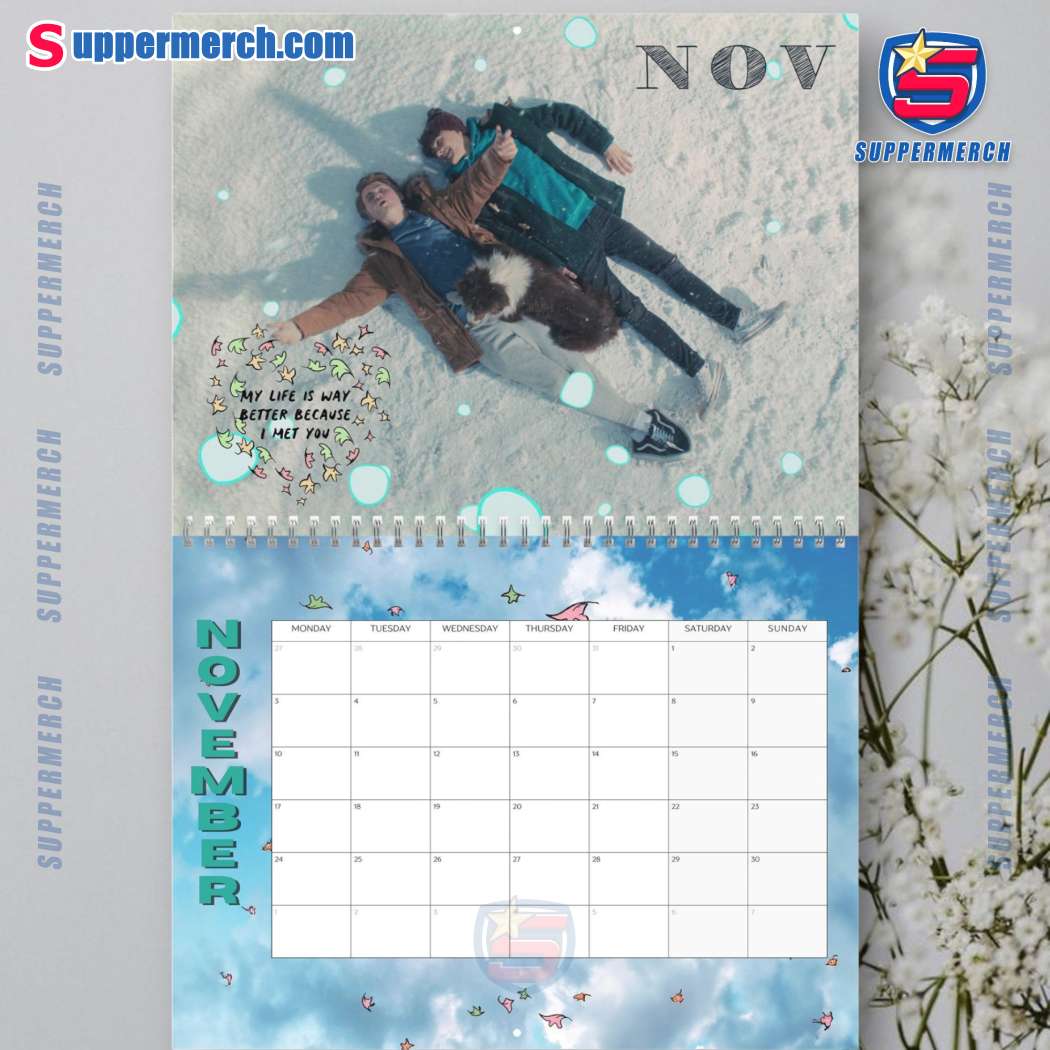 Heartstopper Wall Hanging Calendar 2025-a squVbrG