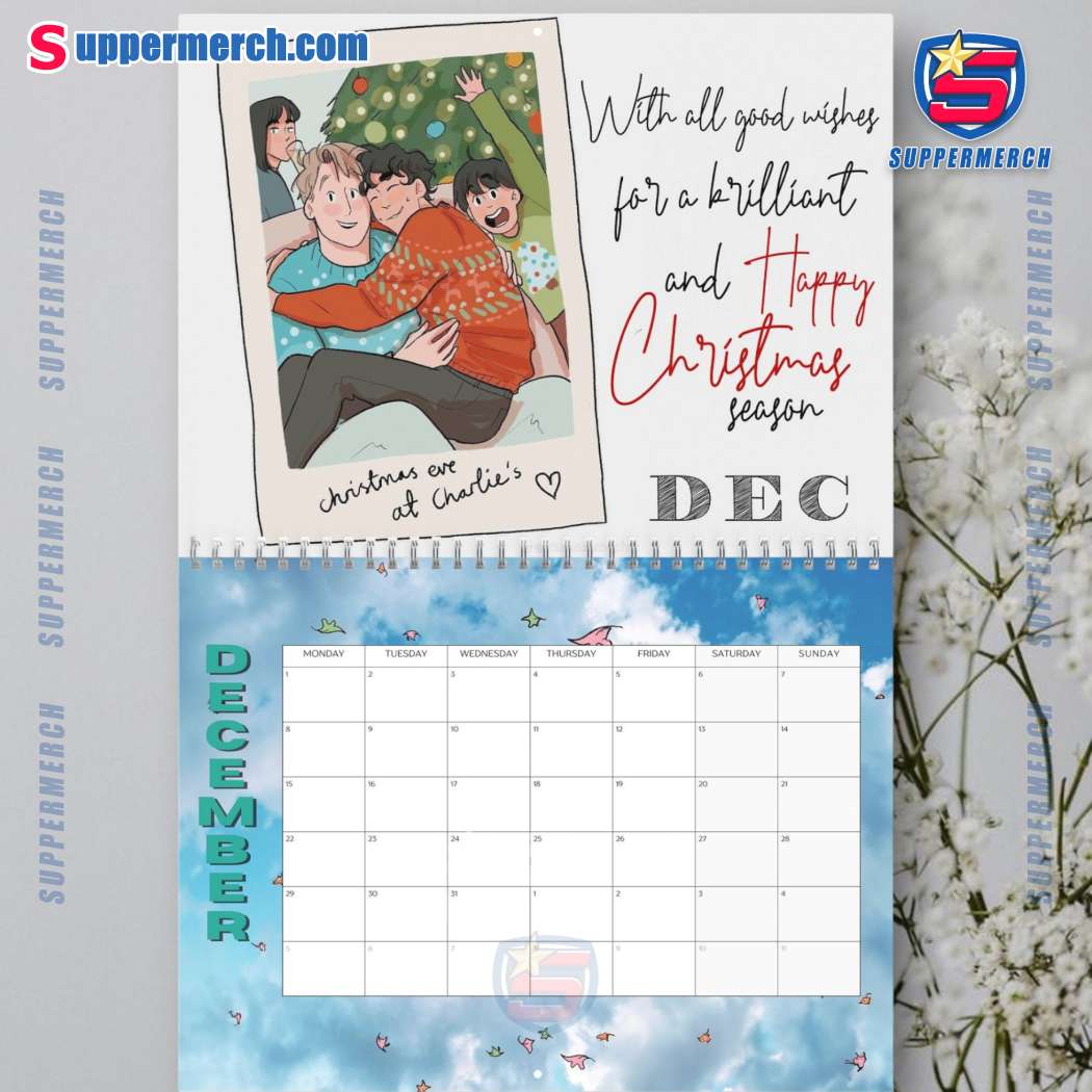 Heartstopper Wall Hanging Calendar 2025-b letFw7r