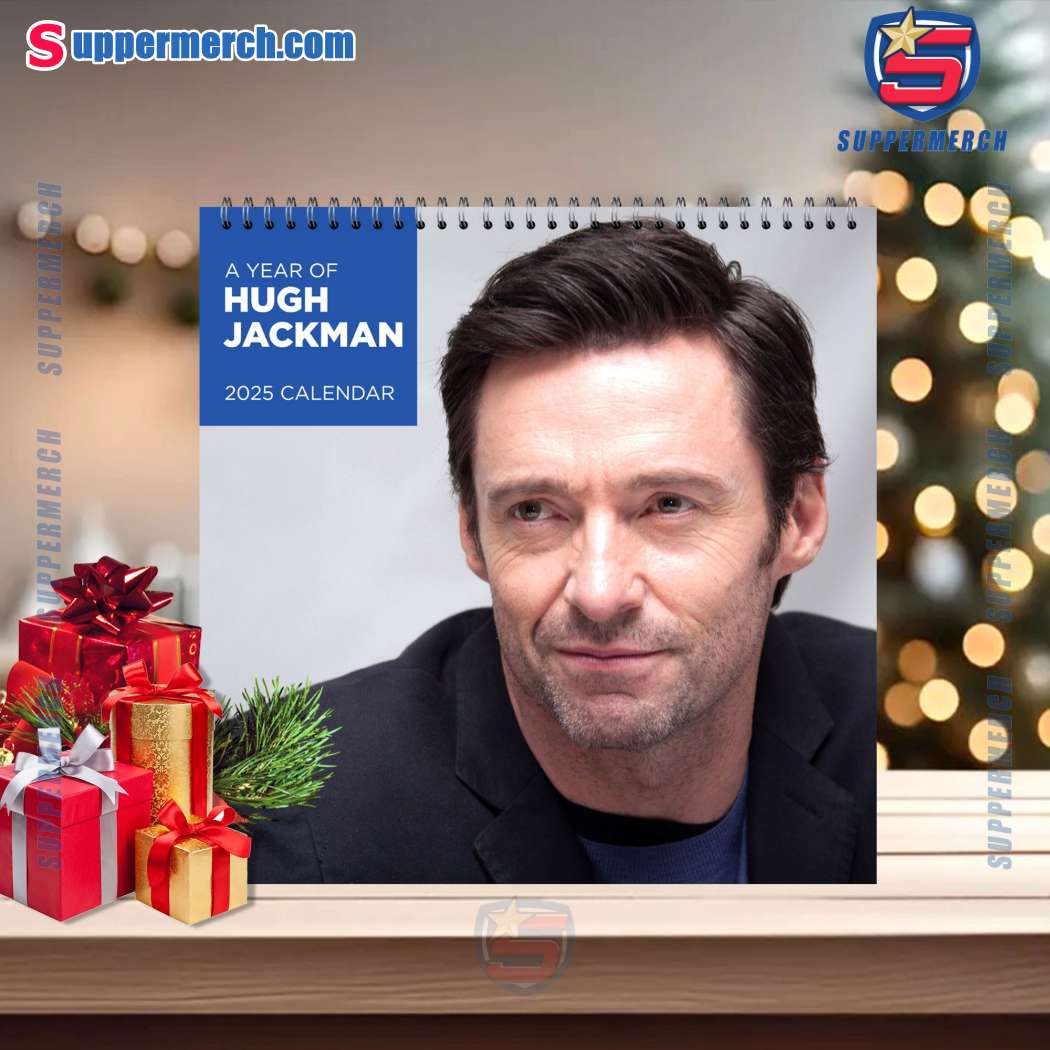 Hugh Jackman Actor Wall Hanging Calendar 2025-a H8R50tN