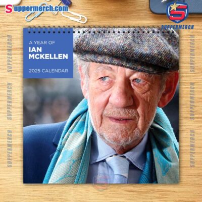 Ian Mckellen Actor Wall Hanging Calendar 2025 wGCxFYc