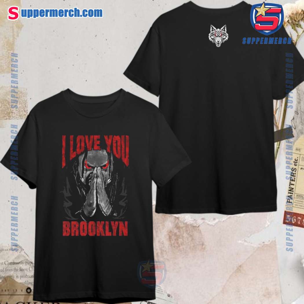 Jacob Fatu I Love Brooklyn T-shirt oN7ELzi