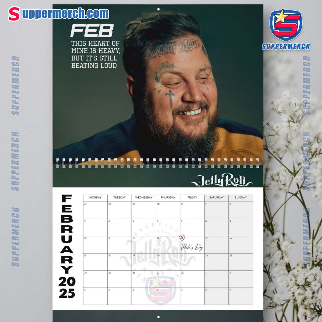 Jelly Roll Wall Hanging Calendar 2025-c GfZQBKk