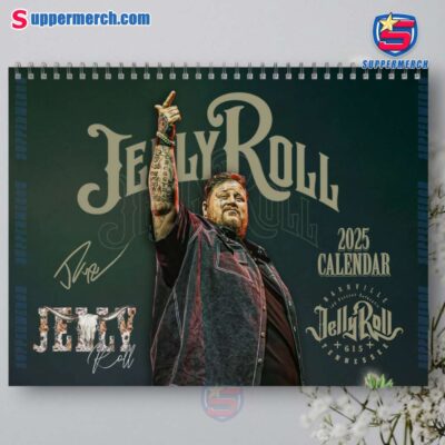 Jelly Roll Wall Hanging Calendar 2025 VyDGMXs