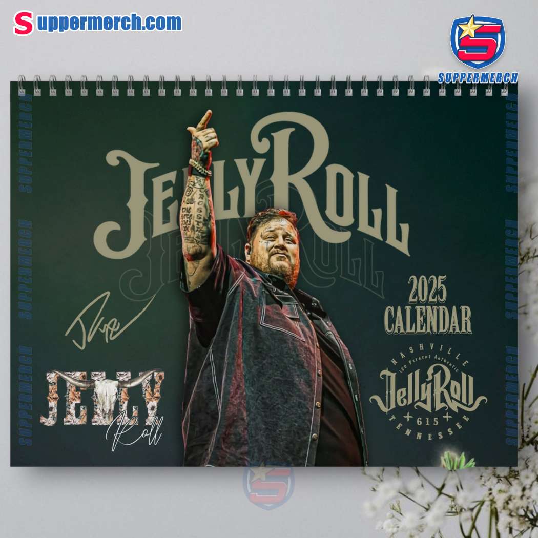 Jelly Roll Wall Hanging Calendar 2025 VyDGMXs