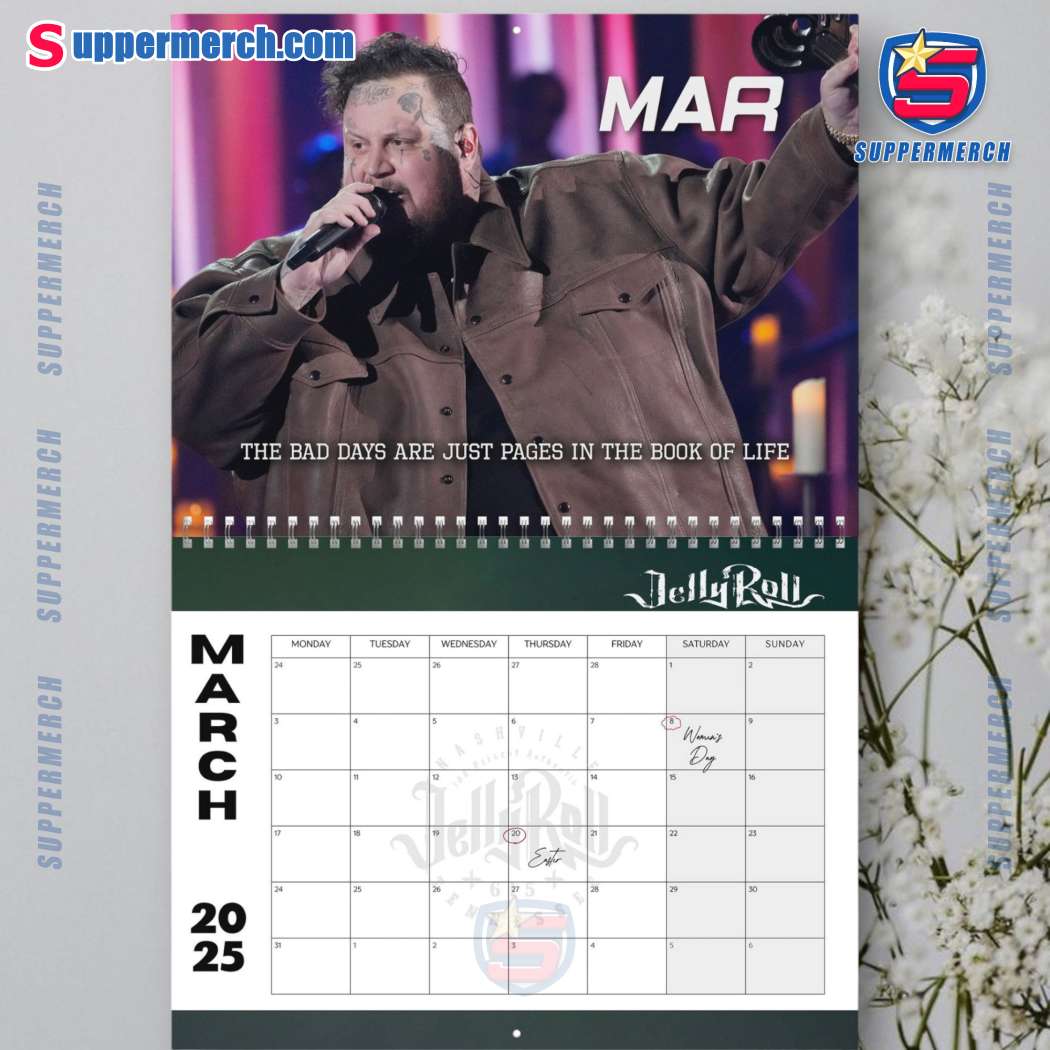 Jelly Roll Wall Hanging Calendar 2025-x 3PxqEdK