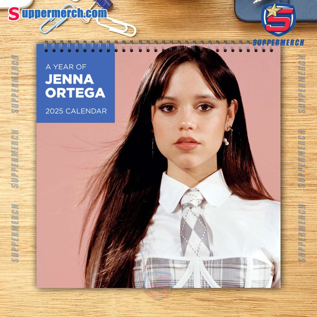 Jenna Ortega Actor Wall Hanging Calendar 2025 yYnDicF