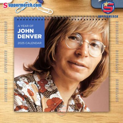 John Denver Wall Hanging Calendar 2025 8ksuvcz