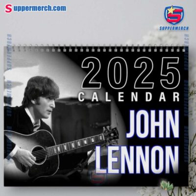 John Lennon Music Wall Hanging Calendar 2025-a S0V3uvc