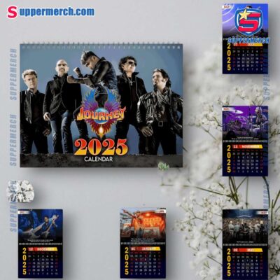 Journey Music Wall Hanging Calendar 2025 g46QFLv